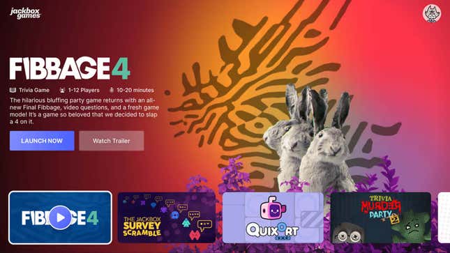 Jackbox 游戏即将登陆您的智能电视并免费畅玩